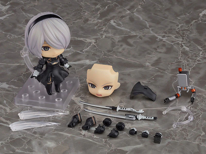 NieR: Automata - Pod 042 - YoRHa No. 2 Type B - Nendoroid #1475 - 2022 Re-release (Good Smile Company, Square Enix) - Image 7